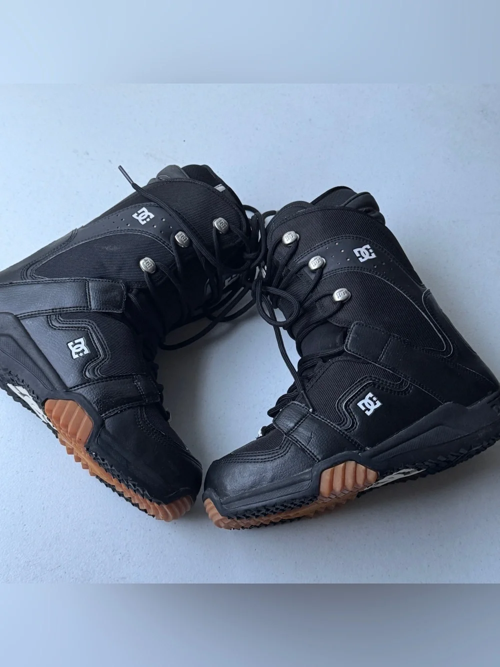 DC SHOECOUSA Men's PHASE Snow Boots Black 2005 Model 300409 US Size 10 Vintage
